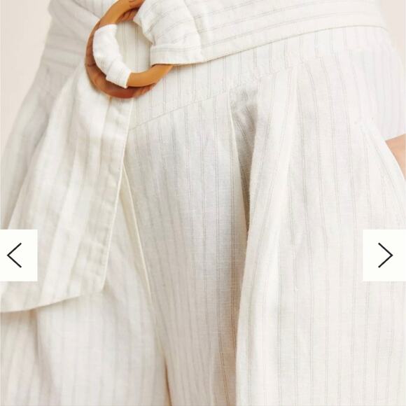 Anthropologie Palm Beach Belted Pants Size 10 New with tags - Picture 14 of 15
